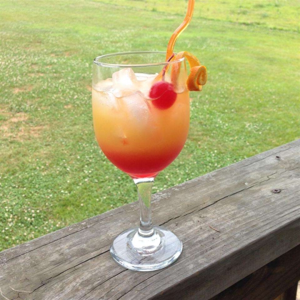 Tequila Sunrise Cocktail