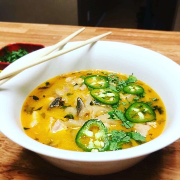 Spicy Chicken Thai Soup