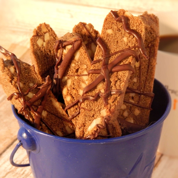 Buckwheat Lavender Biscotti