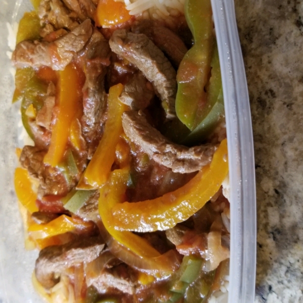 Slow-Cooker Pepper Steak