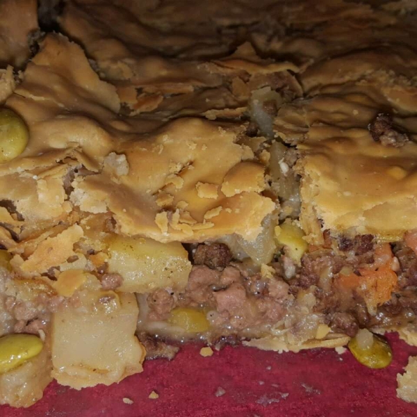 Beef and Potato Pie