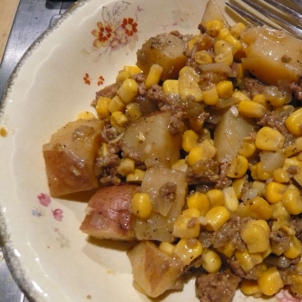 Slow-Cooker Beef and Potato Stew