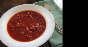 Sweet and Tangy Cabbage Soup