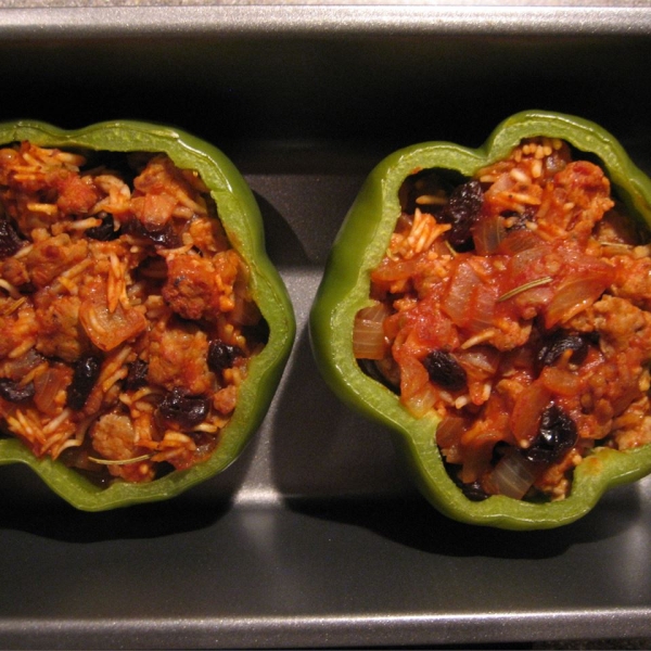 Greek-Style Stuffed Peppers