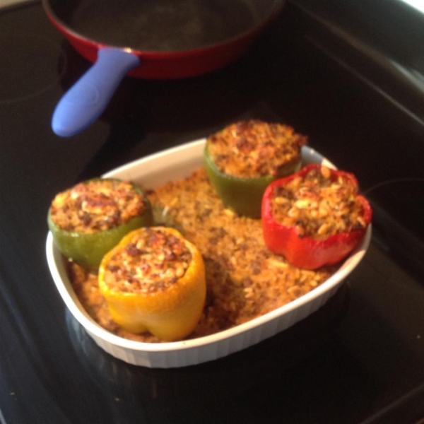 Greek-Style Stuffed Peppers