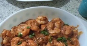 Indian Stir-Fried Shrimp in Cream Sauce (Bhagari Jhinga)