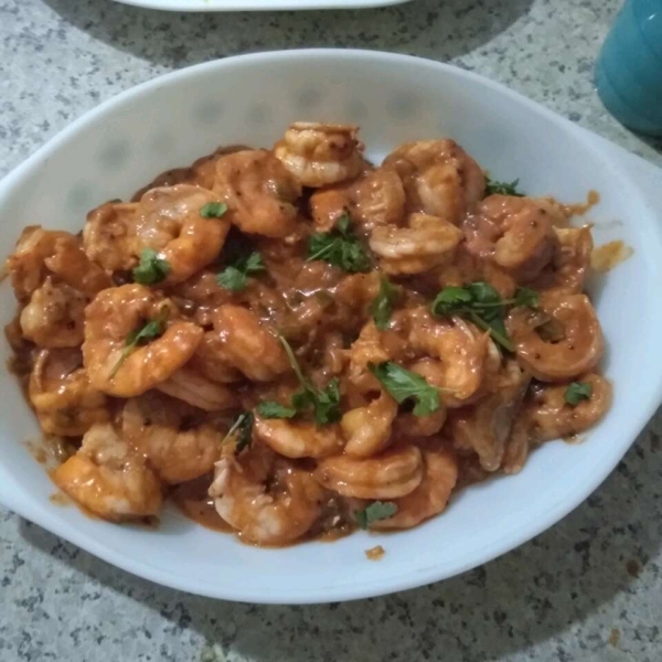 Indian Stir-Fried Shrimp in Cream Sauce (Bhagari Jhinga)