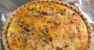 Fresh Green Chile Quiche
