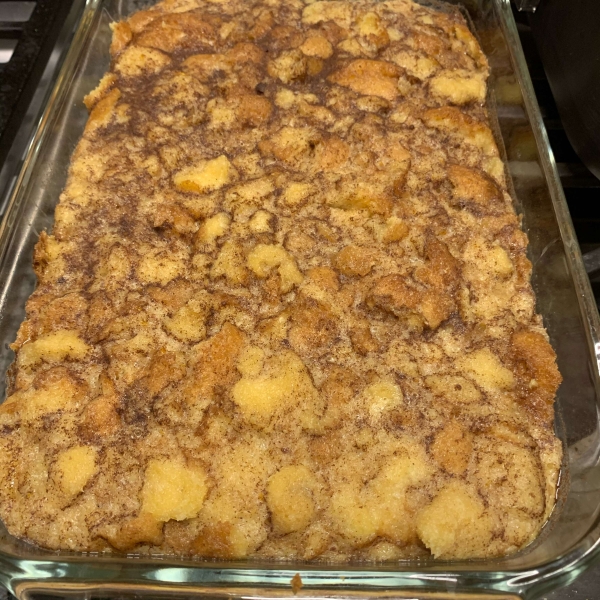 Doughnut Bread Pudding