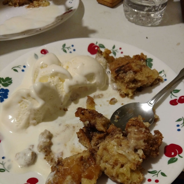 Doughnut Bread Pudding