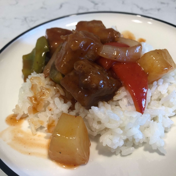 Sweet and Sour Pork Tenderloin