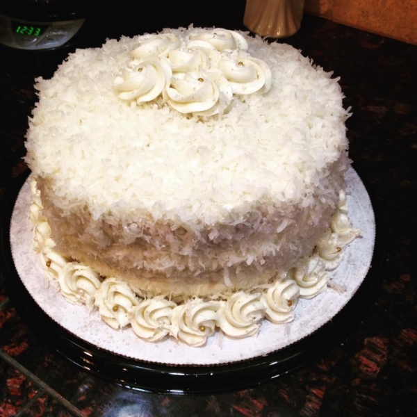 Fresh Coconut Layer Cake