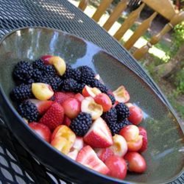 Rainbow Fruit Salad