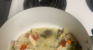 Chicken, Rice and Vegetable Soup