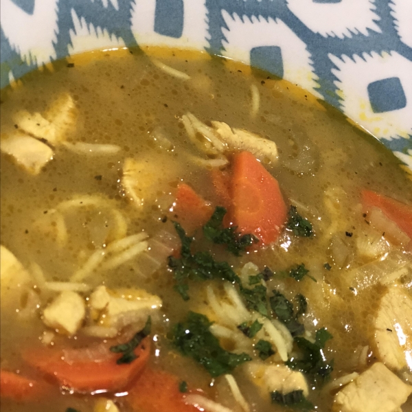 Chicken, Rice and Vegetable Soup