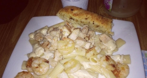 Chicken and Shrimp Linguine