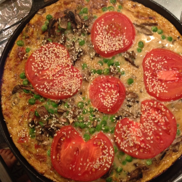 Sunday Morning Asian Frittata