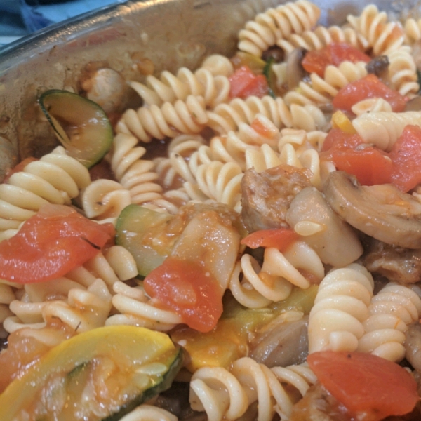 Rustic Sausage Pasta