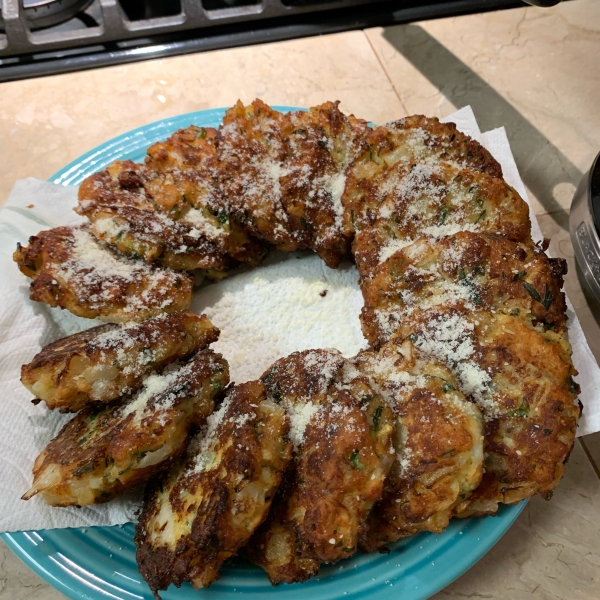 Parmesan Zucchini Patties