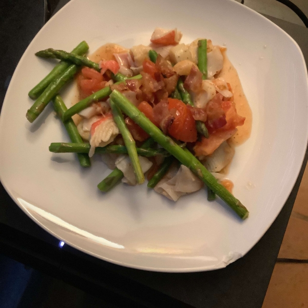 Asparagus and Crab Salad