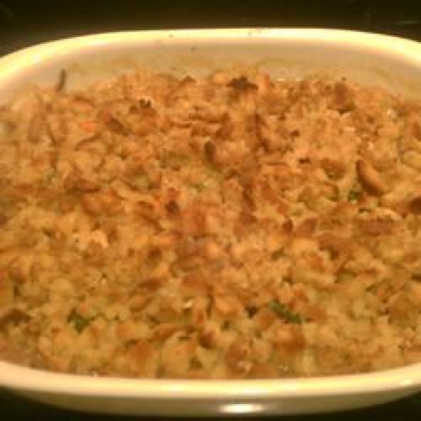 Gravy Stuffing Chicken Bake