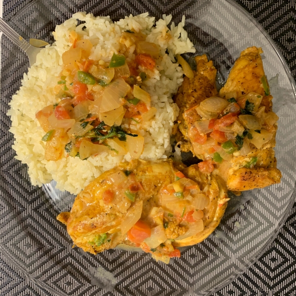 Brazilian Chicken with Coconut Milk