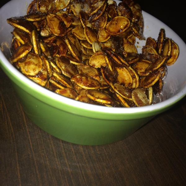 Sweet and Spicy Pumpkin Seeds