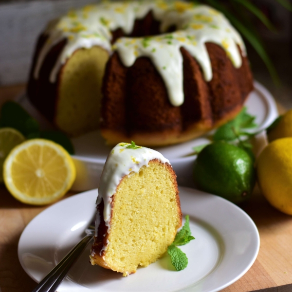 Lemon-Lime Ricotta Pound Cake