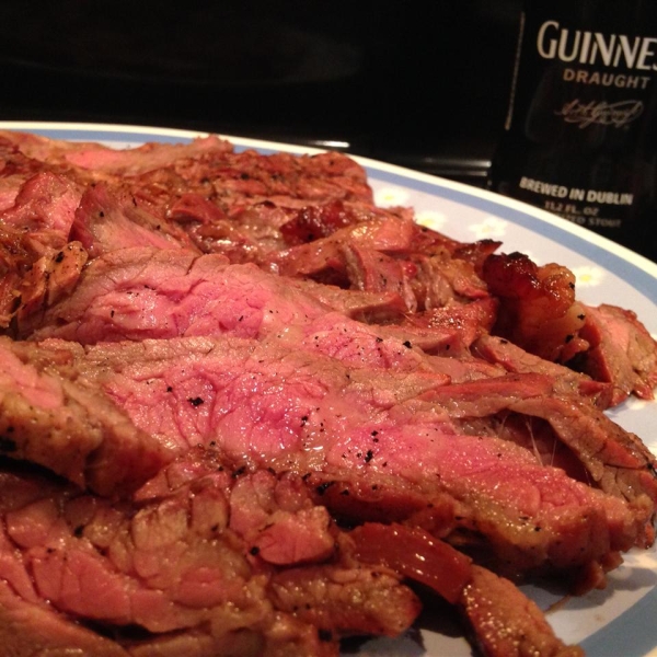 Grilled Stout Skirt Steak