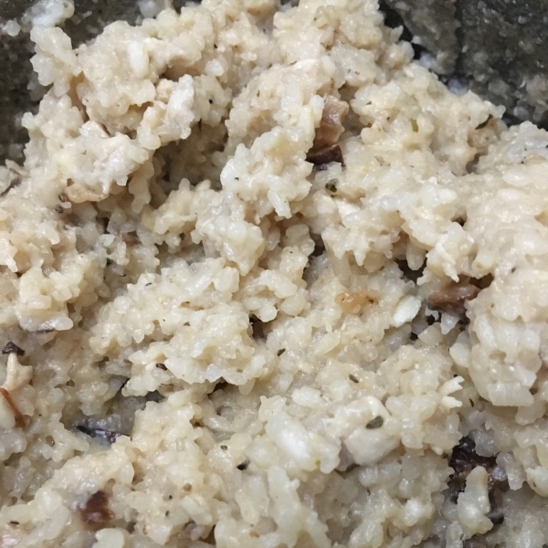 Creamy Mushroom Risotto