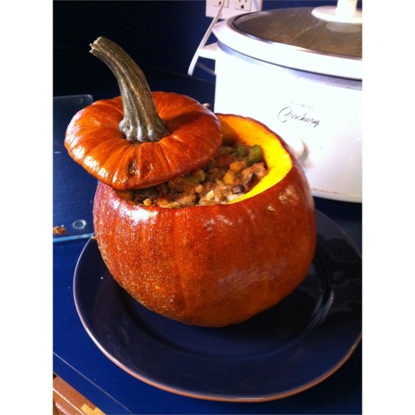 Thanksgiving Stuffed Pumpkin