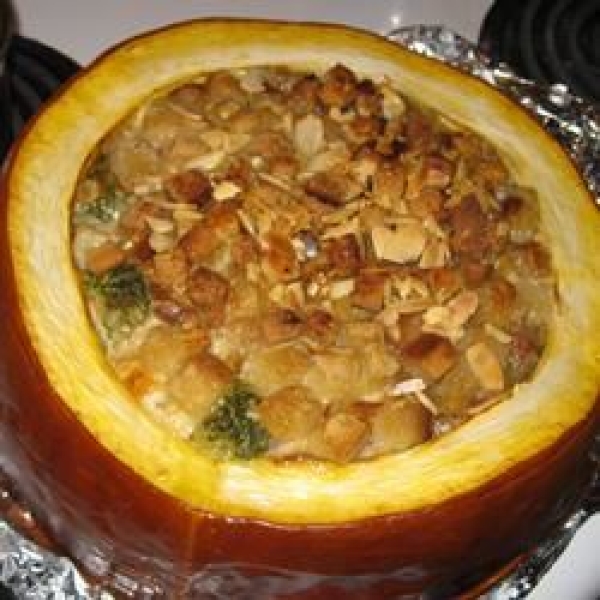 Thanksgiving Stuffed Pumpkin