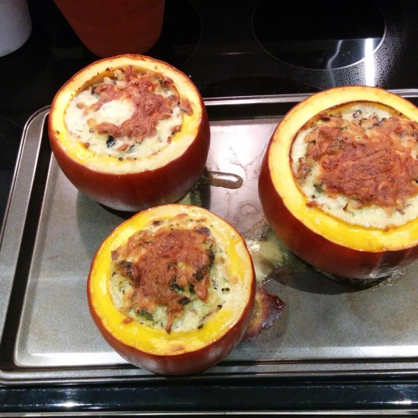 Thanksgiving Stuffed Pumpkin