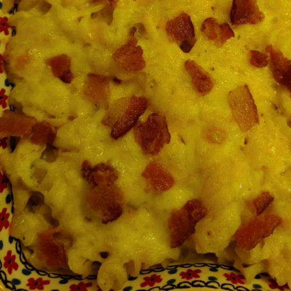 Chicken-Bacon-Ranch Pasta Bake