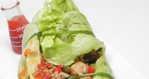 Row Jin Wo-Jiuh - Spicy Lettuce Rolls