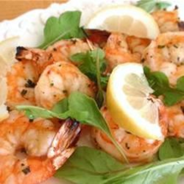 Garlicky Appetizer Shrimp Scampi