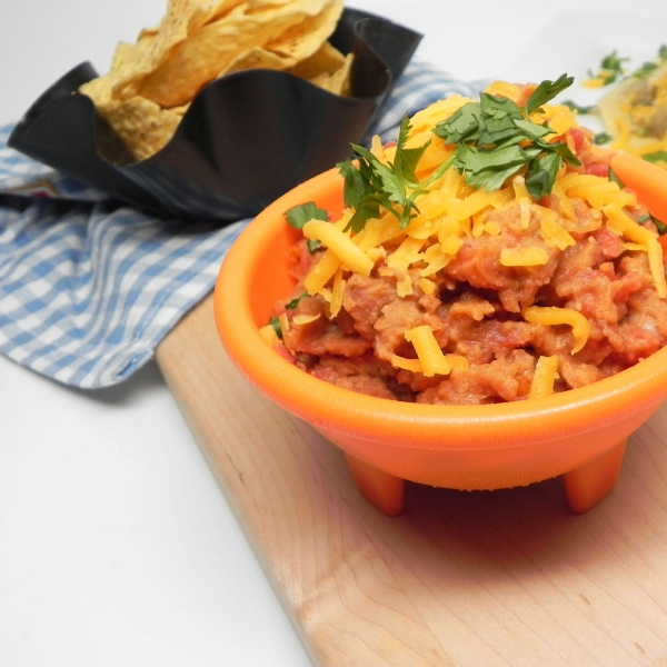 Simple Refried Bean Dip