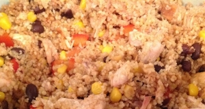 Couscous, Corn, and Black Bean Chicken Salad