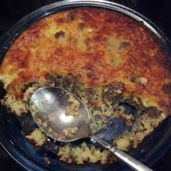 Herald's Impossibly Easy Cheeseburger Pie