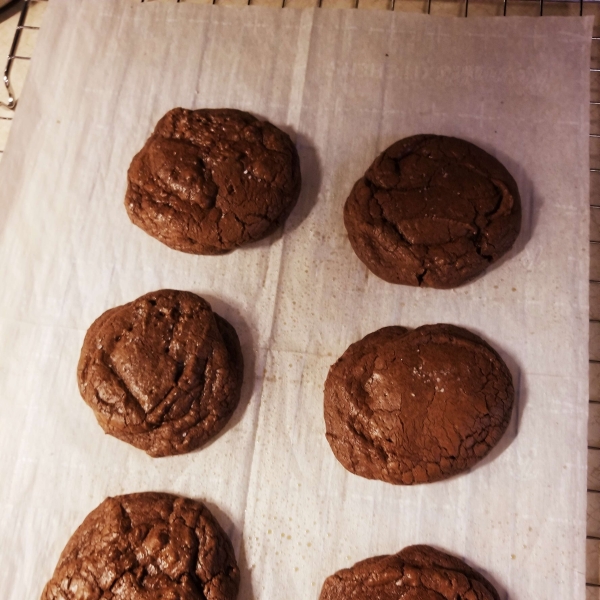 Salted Chocolate Cookies