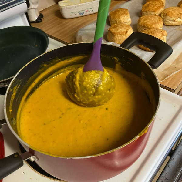 Buttercup Squash Soup