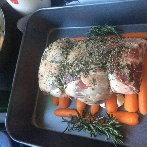 Slow Roast Leg of Lamb