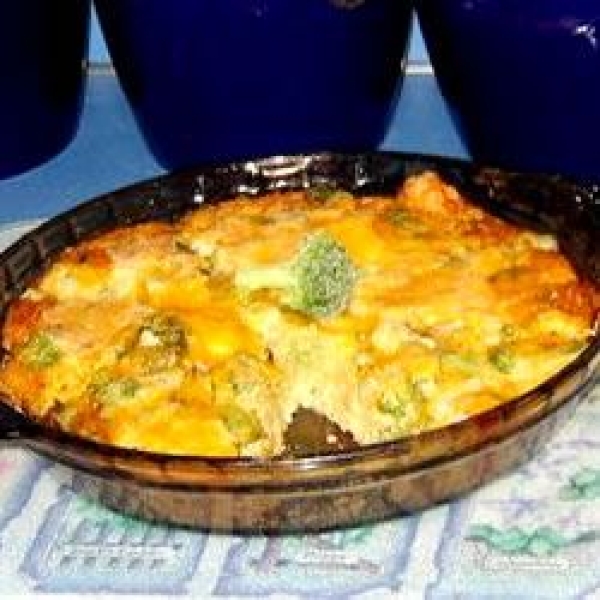 Broccoli Cheddar Pie