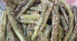 Sesame Seed Green Beans