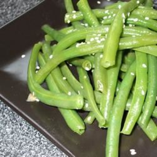 Sesame Seed Green Beans