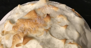 Coconut Marshmallow Cream Meringue Pie