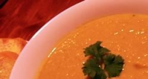 Pumpkin, Sweet Potato, and Leek Soup