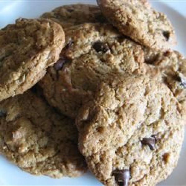 Peanut Butter and Bran Cookies