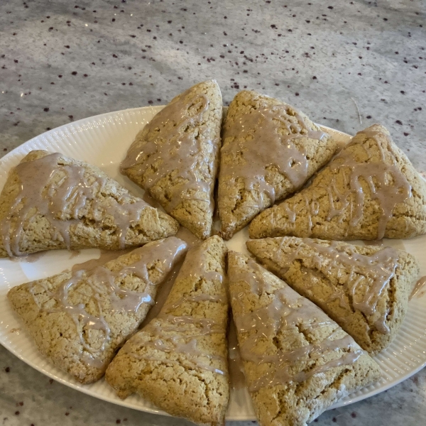 Coffee Shop Pumpkin Scones