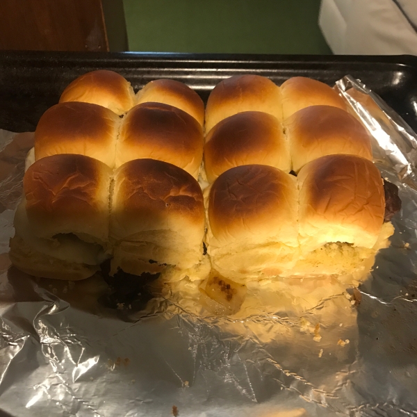 Philly Steak And Cheese Sliders